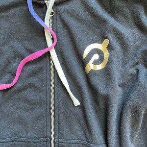 Peloton x Spiritual Gangster Full zip hoodie / size Large